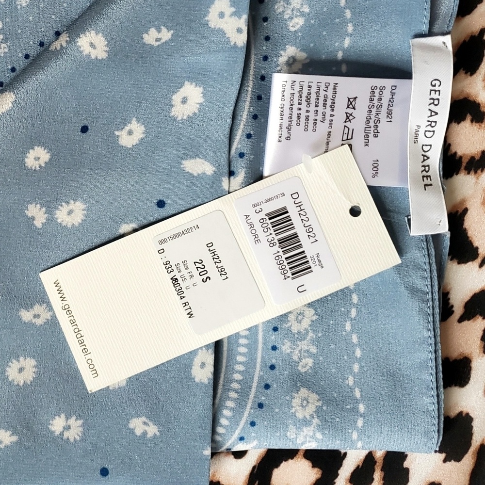 Silk scarf Gerard Darel